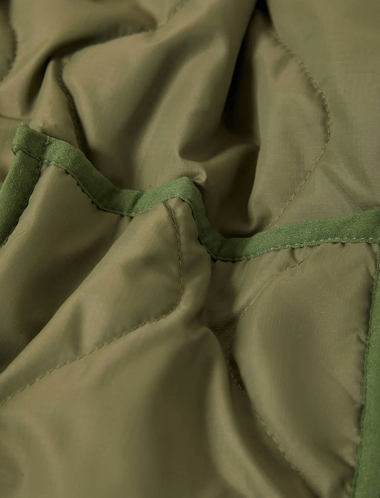 BRIXTON Delilah Padded Jacket Green –