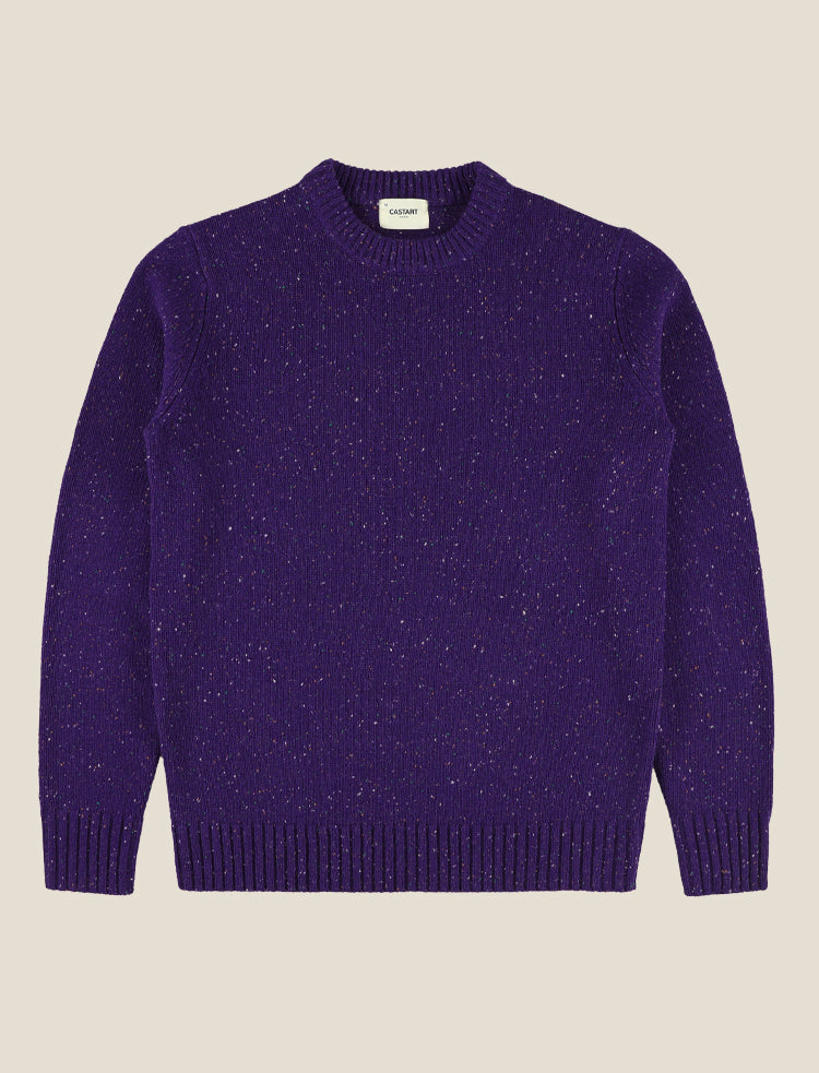 CASTART Starry Night Knit Purple