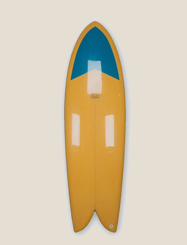 GOOD, THANKS Surfboards - Freddi Fish 5.9 polished