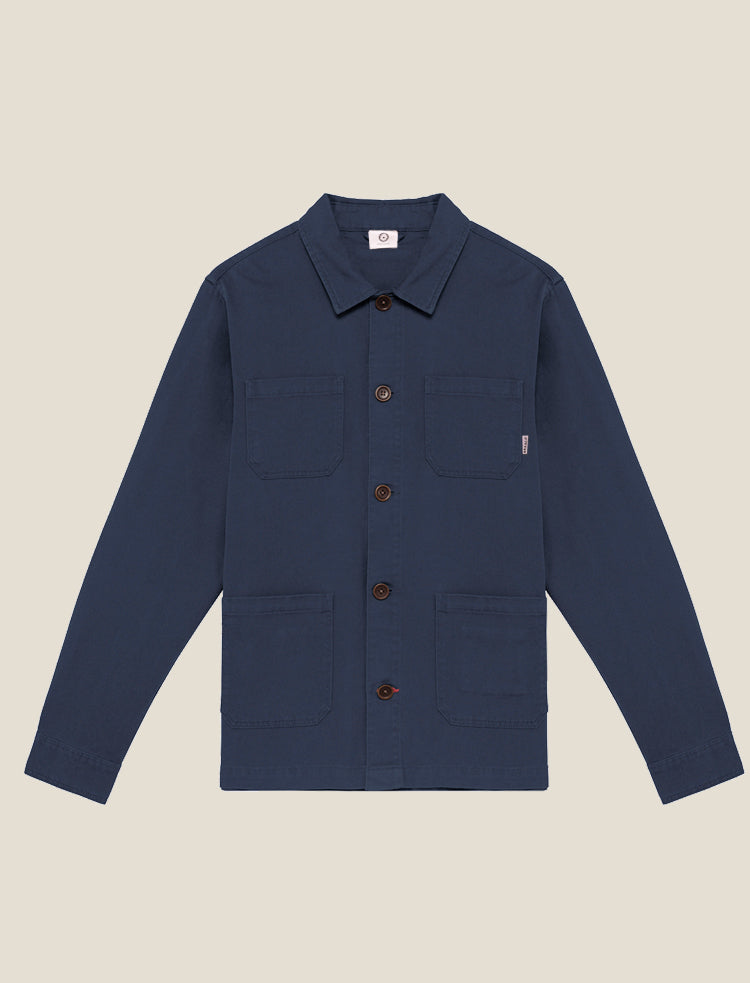 B.R.A.S.C.O Atelier Jacket Washed Navy Blue