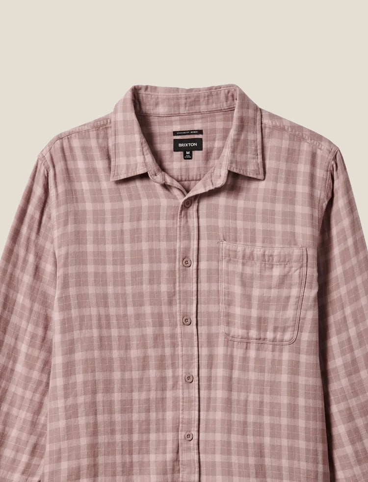 BRIXTON Bowery Soft Weave Flannel