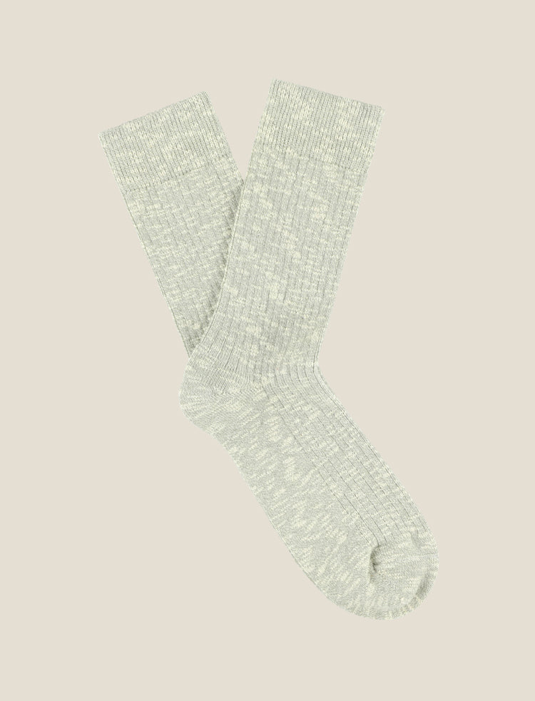 ESCUYER melange blend socks - Grey